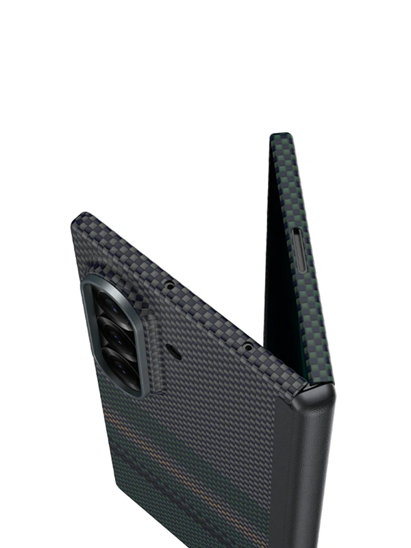 Benks Samsung Galaxy Fold7 Armor Air Aurora Kevlar dėklas, 10 nuotrauka